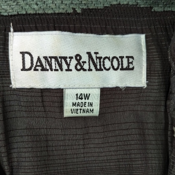 Danny & Nicole Jacket EUC 14W - Picture 5 of 6